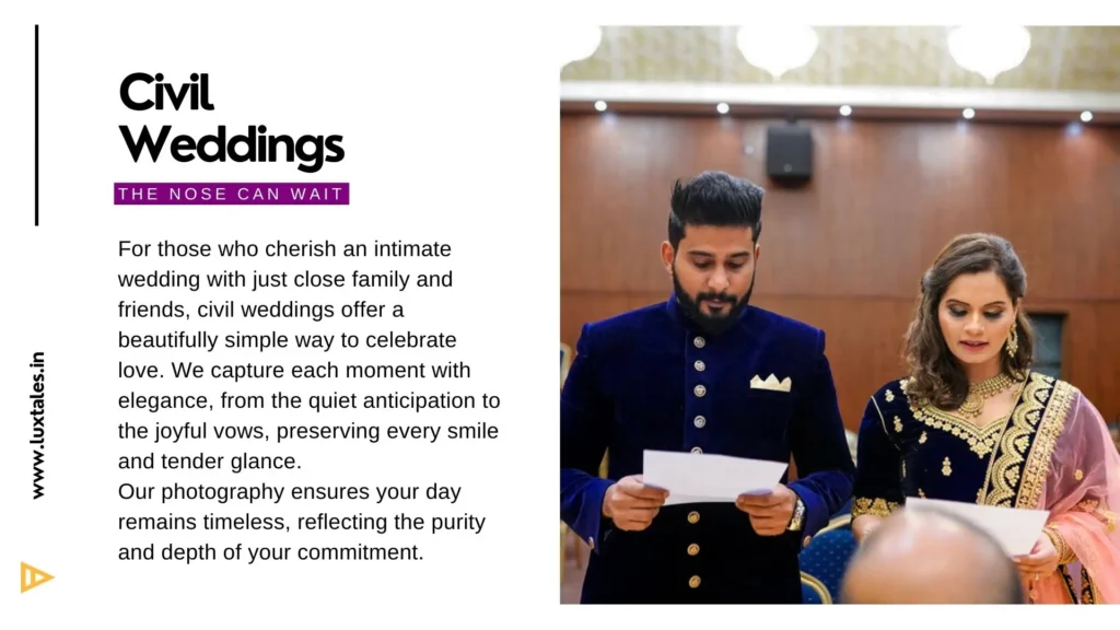 Civil wedding photographers trivandrum